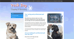 Desktop Screenshot of poshdoggrooming.co.uk